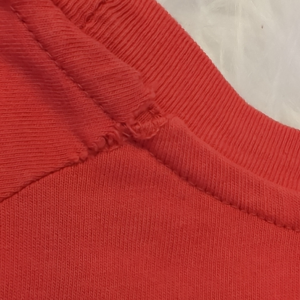 Ariat Women's Coral-Red Long Sleeve Logo Shirt! - Picture 6 of 6